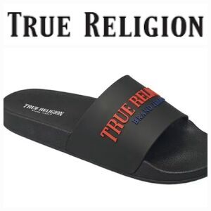 True Religion Weezy Sport Slides